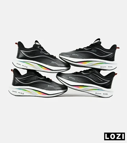 کفش کتانی مشکی Saucony Ride Review v.2 مدل 7389