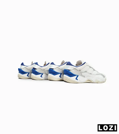 کفش کتانی مردانه سفید طوسی آبی ADIDAS niteball 2.0