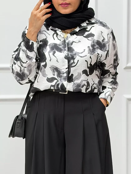 شومیز اسب بالدار
