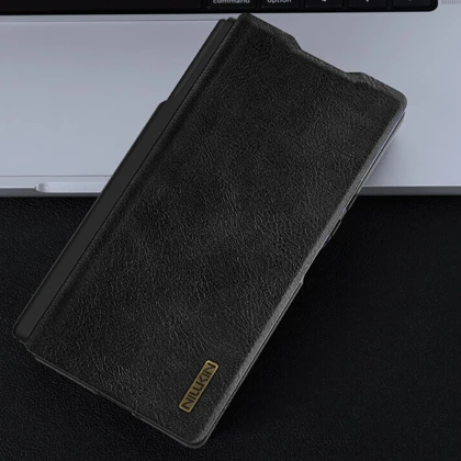 کیف گوشی موبایل سامسونگ Galaxy Z Fold 7 5G نیلکین Nillkin Qin Pro Leather