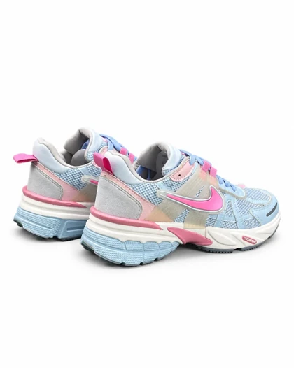 کفش کتانی زنانه مدل نایکی آبی صورتی (بالاترین کیفیت ایران) NIKE V2K