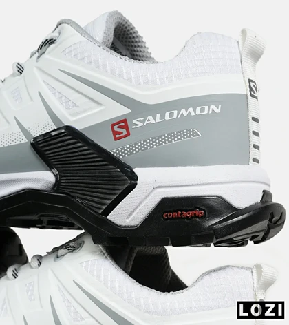 کفش کتانی سفید طوسی بزرگ پا Salomon XT-Slate Advanced مدل 8214