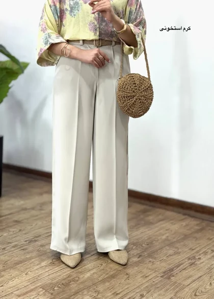 شلوار دمپا کرپ سان لومن