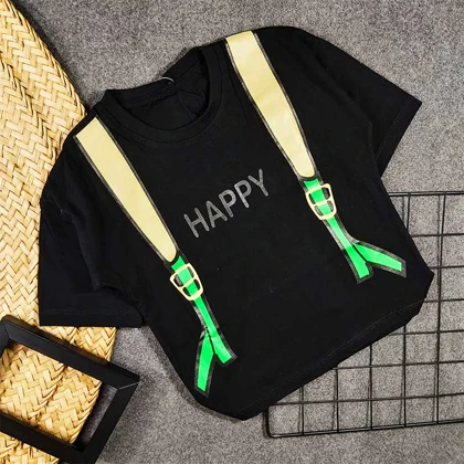 تیشرت بچه گانه تدی happy