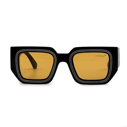 عینک آفتابی دور سفید آف وایت Off White مدل EA-0696 ترند فشن