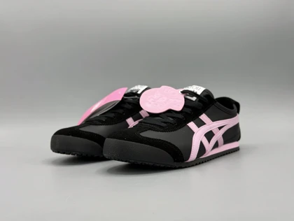 کتانی اسیکس اونیتسوکا تایگر مکزیکو 66 مشکی صورتی /Asics Onitsuka Tiger Mexico66