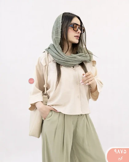 شومیز باکسی بتیسا 9875