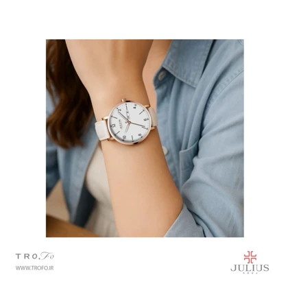 ساعت مچی زنانه جولیوس JULIUS مدل JA-1516B