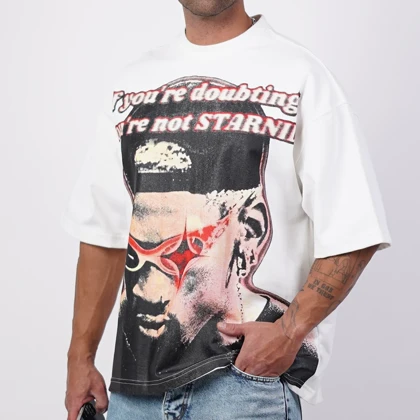 تیشرت یقه گرد STARNID کد 171177