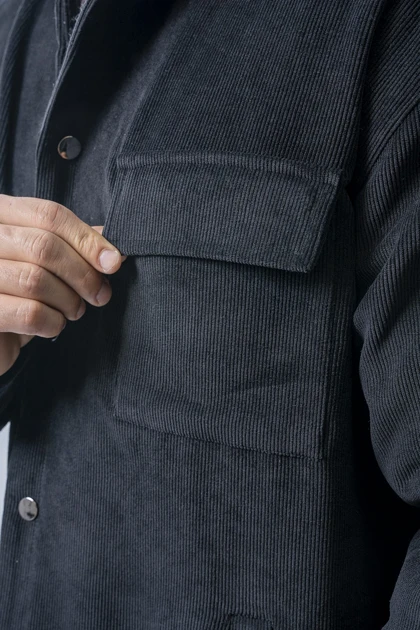 کت مخمل کبریتی مردانه