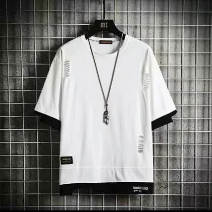 تیشرت زاپ‌دار