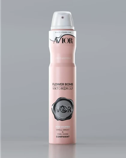 اسپری بدن زنانه اویور مدل Flower Bomb-Viktor Rolf حجم 200میل