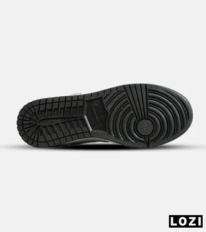 کفش مردانه و زنانه سفید مشکی آبی NIKE jordan 1 مدل 7737