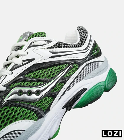 کفش کتانی مردانه و زنانه سبز Saucony pro grid omni 8 مدل 8900