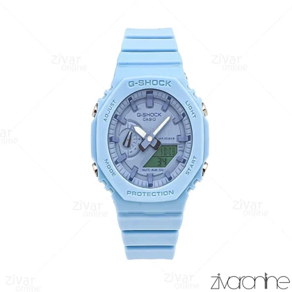 ساعت جی شاک GMA-S2100 زنانه آبی آسمانی 106407