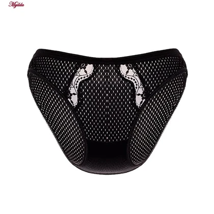 شورت زنانه لین مدل زنبوری جلو تور مشکی کد 4681-528