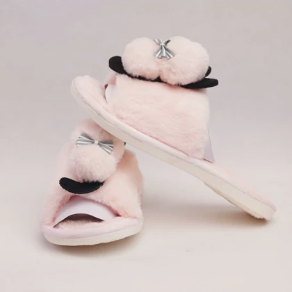 پاپوش مدل پنبه صورتی کد 294878