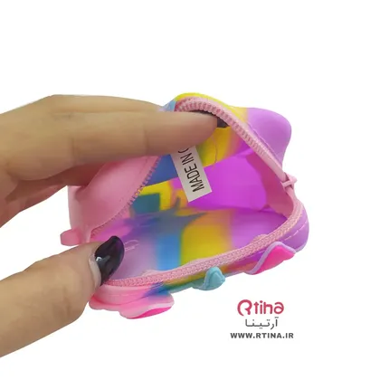 کیف پاپیتی اسب تک شاخ سیلیکونی سایز 13cm