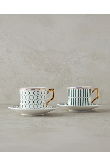 سرویس قهوه دو نفره English Home مدل Rabecca New Bone China