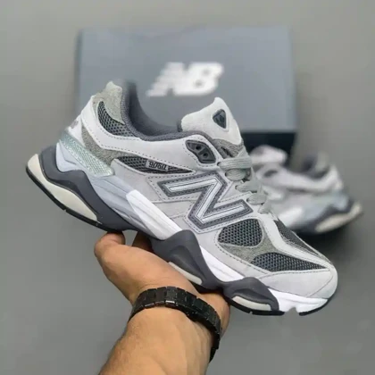 کفش نیوبالانس 9060 خاکستری طوسی New Balance 9060 Grey