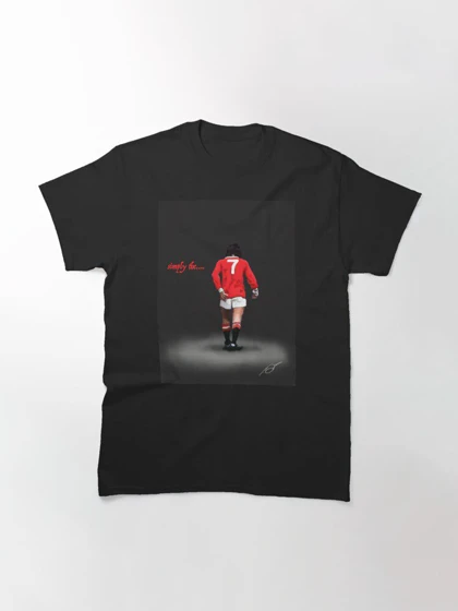 تیشرت ورزشی منچستریونایتد | تیشرت Manchester United F.C طرح simply the...... Best. George Best. Legend کد 144599
