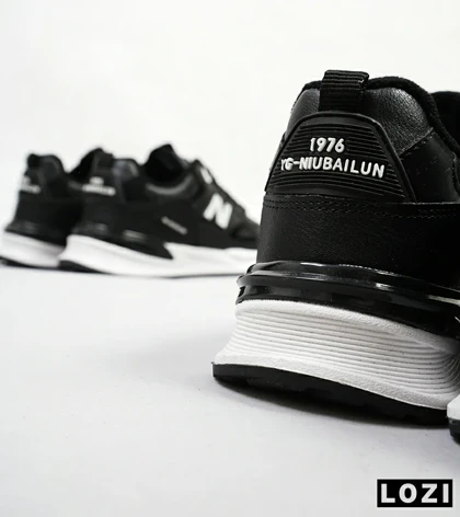 کفش کتانی مردانه مشکی NEW BALANCE yg niubailun