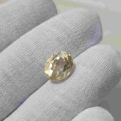 سنگ طبیعی سیترین تراش جواهری کد 1