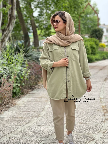 مانتو کتان ترانه