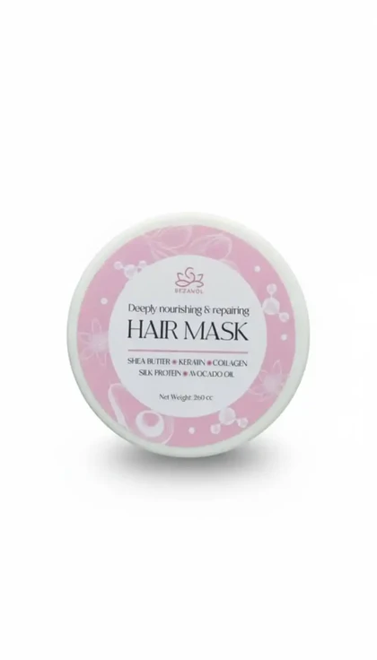 ماسک مو کاسه‌ای مغذی و ترمیم‌کننده سزامول حاوی شی باتر، کراتین و کلاژن مناسب موهای خشک و آسیب‌دیده حجم 250 میلی‌لیتر