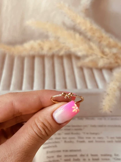 انگشترپاپیون مینیمال ژوپینگ M79