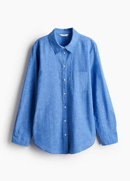 شومیز لینن H&M211