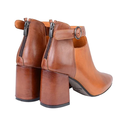 کفش چرم زنانه الورا 724