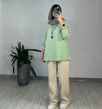 تونیک مانتویی نارگیل 1