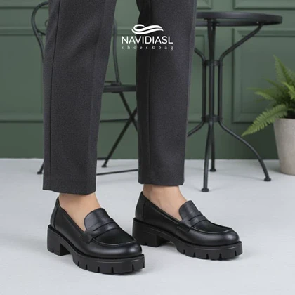 کفش زنانه چرم اداری و روزانه کد 3031006