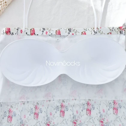 کراپ تاپ گل‌گلی