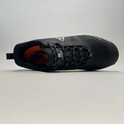کفش ضدآب مردانه آی رانر I-RUNNER رنگ مشکی سفید رویه برزنتی کد A386