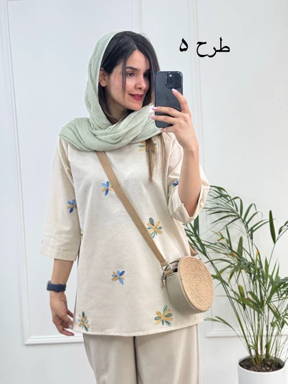 مانتو شومیزی گلشید