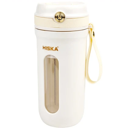 میکسر و شیکر شارژی هیسکا Hiska مدل HR-85 ظرفیت 350 میلی‌لیتر