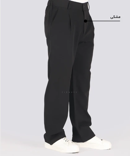 شلوار پارچه ای بگ مردانه پیله دار 0921