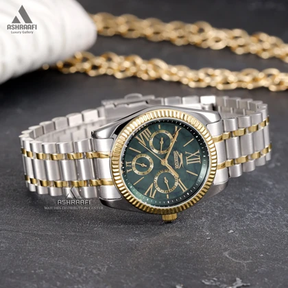 ساعت اسلازنجر صفحه سبز Slazenger SL.09.2343.4.06