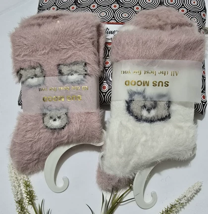 جوارب گرم موهر وارداتی اعلا دخترانه زنانه