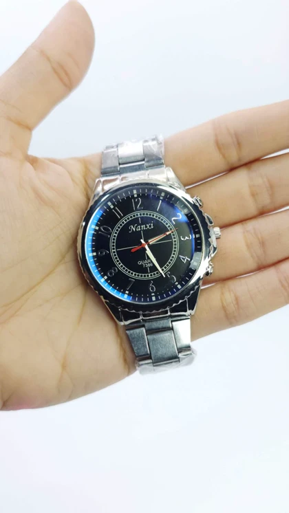 ساعت مچی مردانه نانسی Nanxi با موتور کوارتز و طراحی کلاسیک