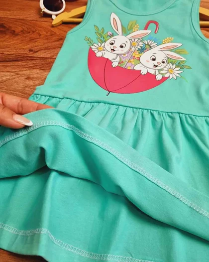 سارافون راحتی مدل چتر و خرگوش