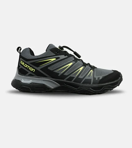 کفش کتانی بزرگ پا مشکی سبز سالومون Salomon X ULTRA