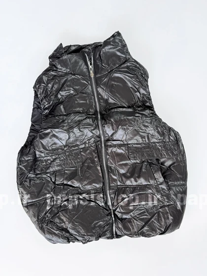 پافر زنانه ورنی پایین کش