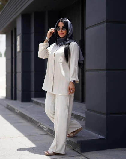 ست شومیز شلوار زنانه مدل صوفیا کد 11544