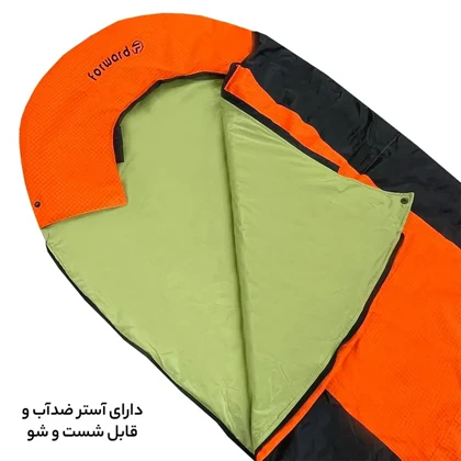 کیسه خواب تک نفره فوروارد مدل FORWARD - FCLT3008 PROFESSIONAL CAMP