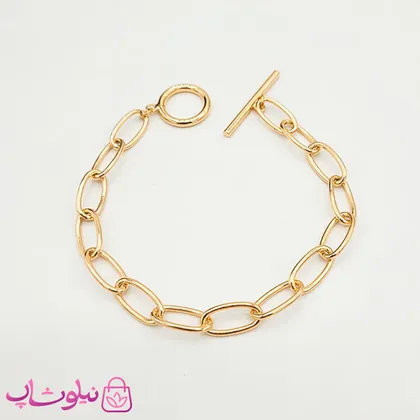 دستبند دخترانه ژوپینگ با قفل حلقه محور