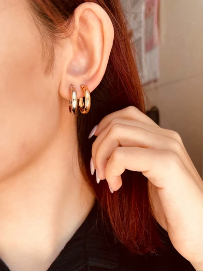 گوشواره حلقه‌ای ساده X4 و X36