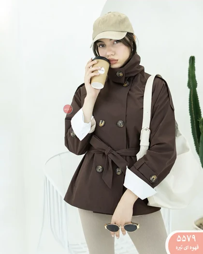 بارانی یقه ایستاده 5579